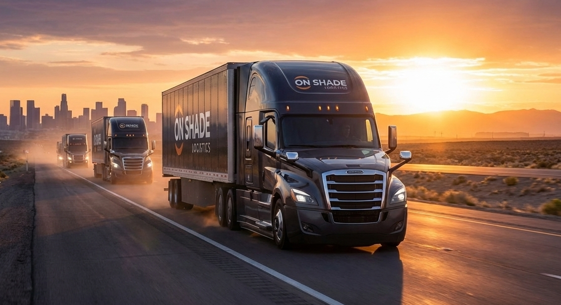 On Shade Fleet on Highway